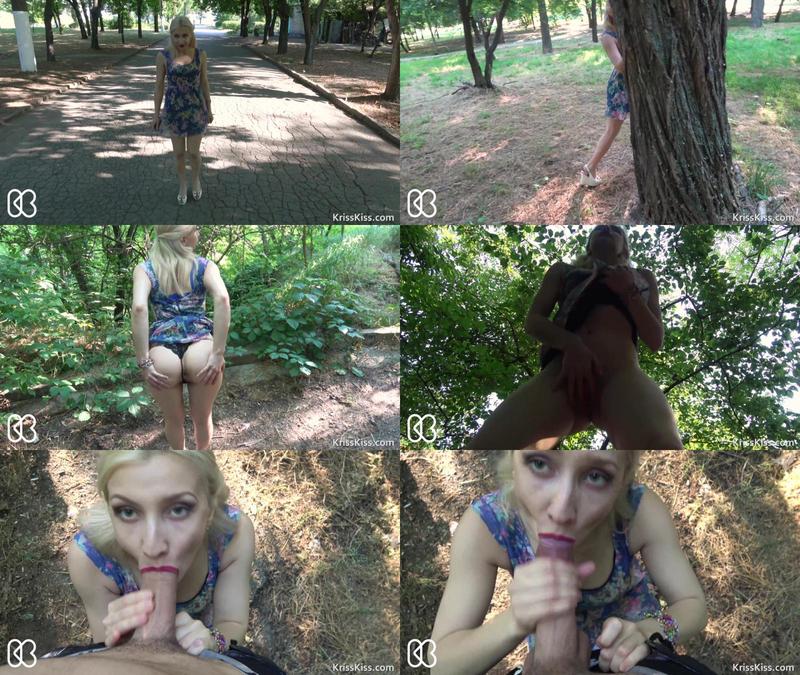Kriss_Kiss_-_Public_Fingering_And_Public_Blowjob_Facials_-_Manyv