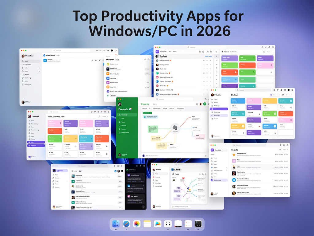 Top Productivity Apps for Windows/PC in 2026