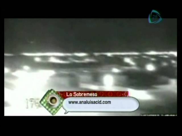 Incredibile avvistamento UFO inseguito dalla Polizia in Messico.