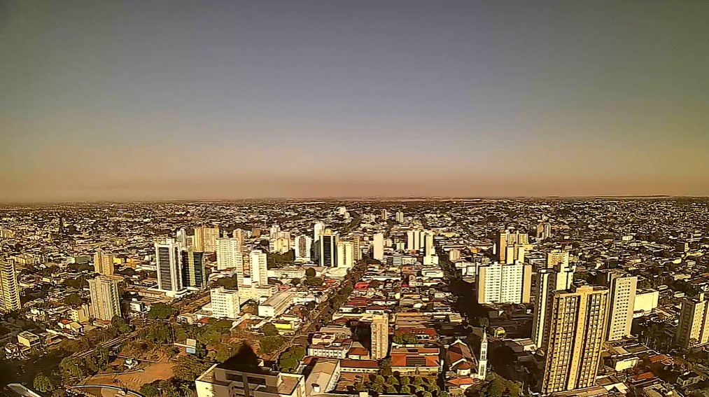 Campo Grande nesta manhã de sexta-feira