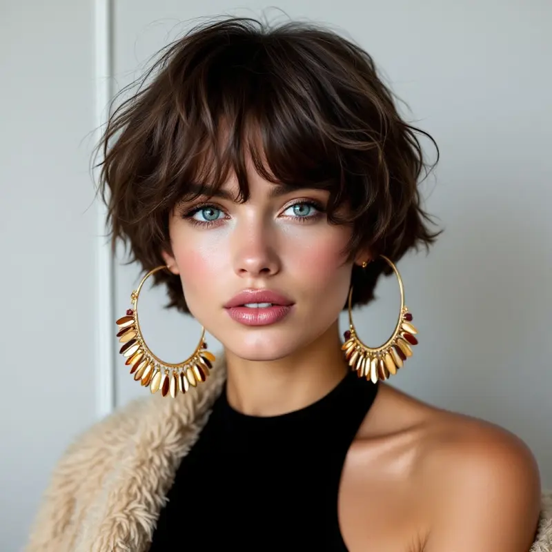 Aristocratic Allure: The Modern Bob Revolution - short hair old money