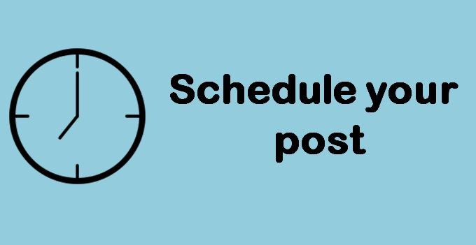 Schedule Post