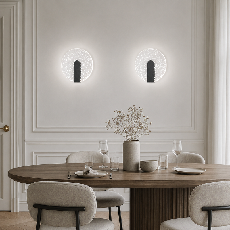 Finition noir et argent – Style soigné