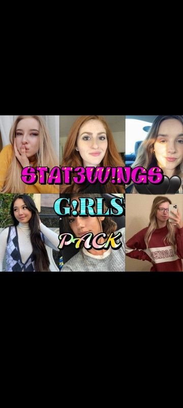 💢💢STAT3W!NS G!RLS PACK - STW201💢💢