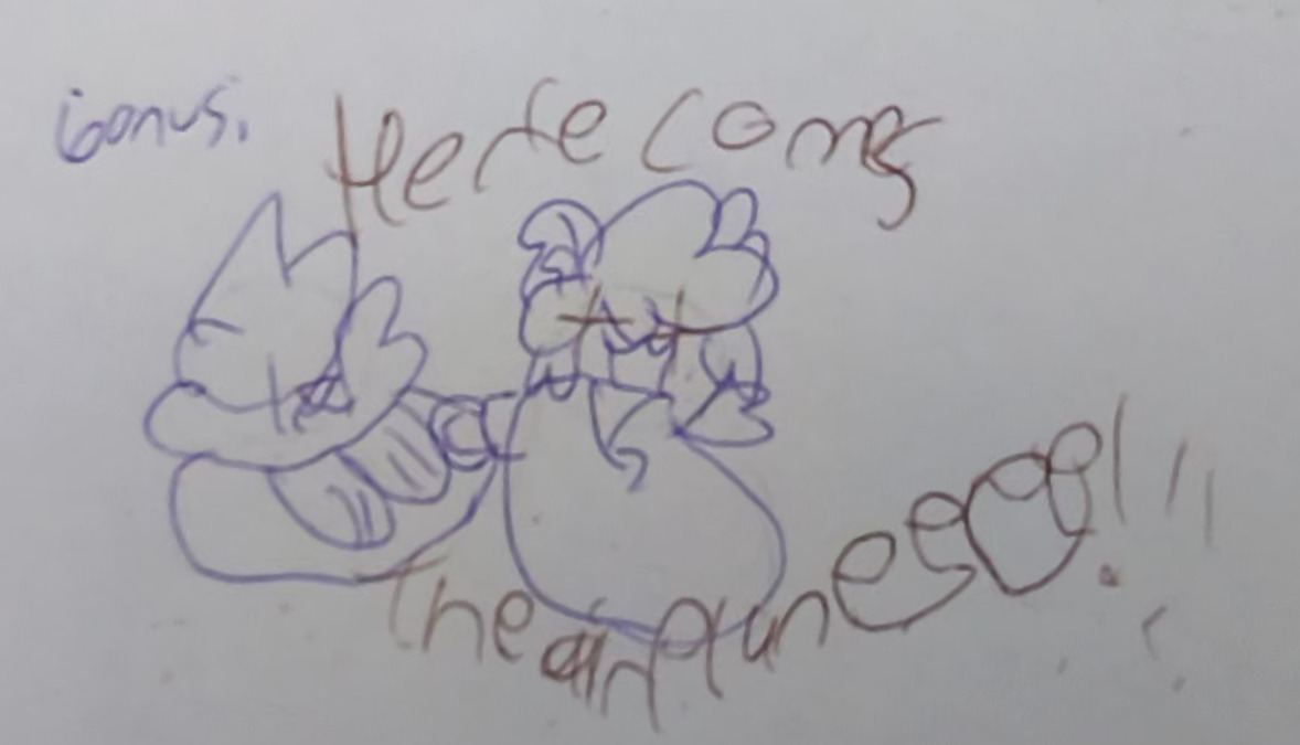 bonus scene of duskie spoonfeeding lavender like a baby