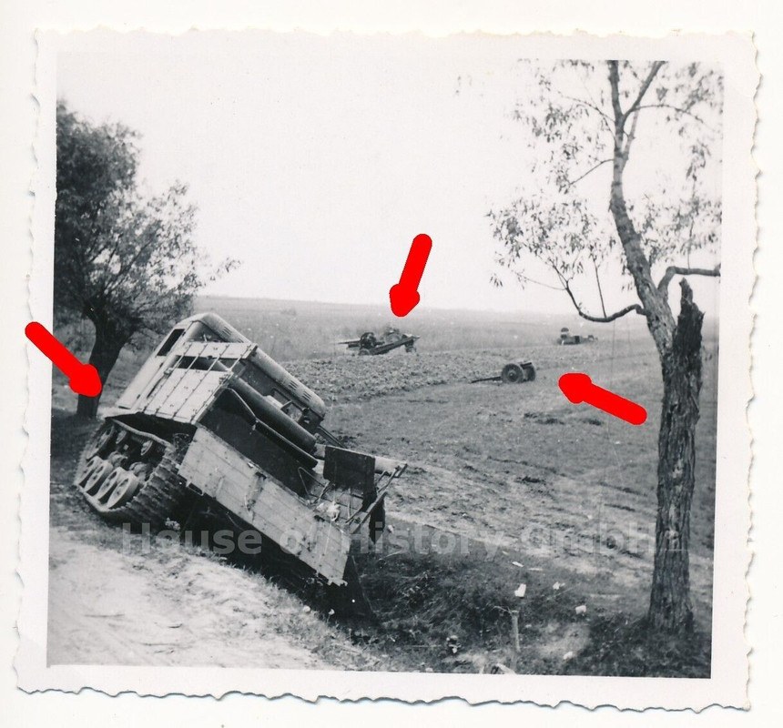 Foto eines russischen Artillerie-Schlepper CT3 601 (r), Russland
