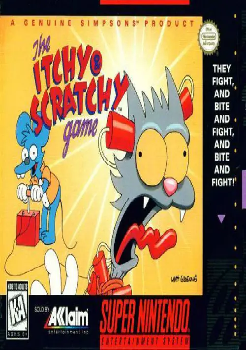 Simpsons Itchy Scratchy