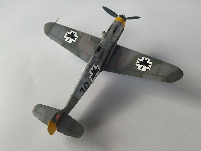 Bf-109G 2.Lj, Hasegawa i Revell 1/72 IMG-20200924-124202