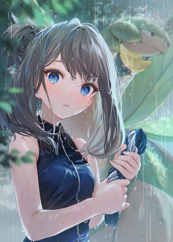 may-and-tropius-pokemon-and-1-more-drawn