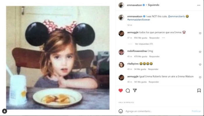Emma Watson responde tras ser confundida con Emma Roberts