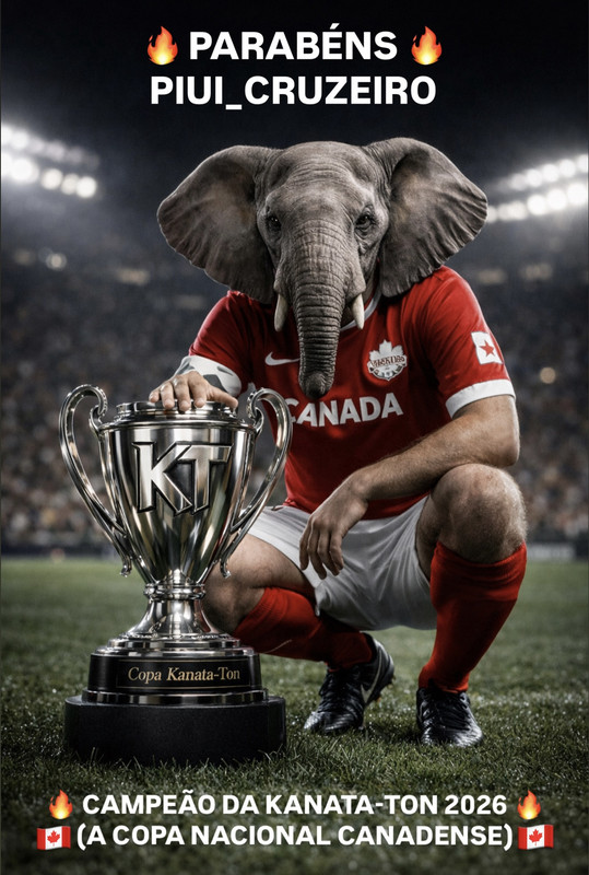 Piui_Cruzeiro Campe�o da Kanata-Ton 2026
