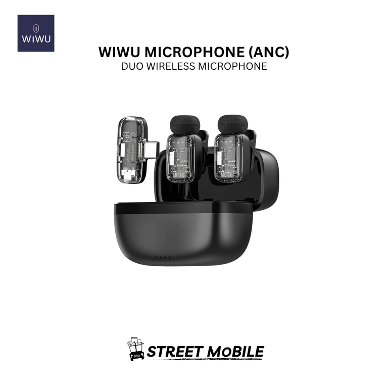 WIWU WI-WM008 ANC DUO WIRELESS MICROPHONE TYPE C