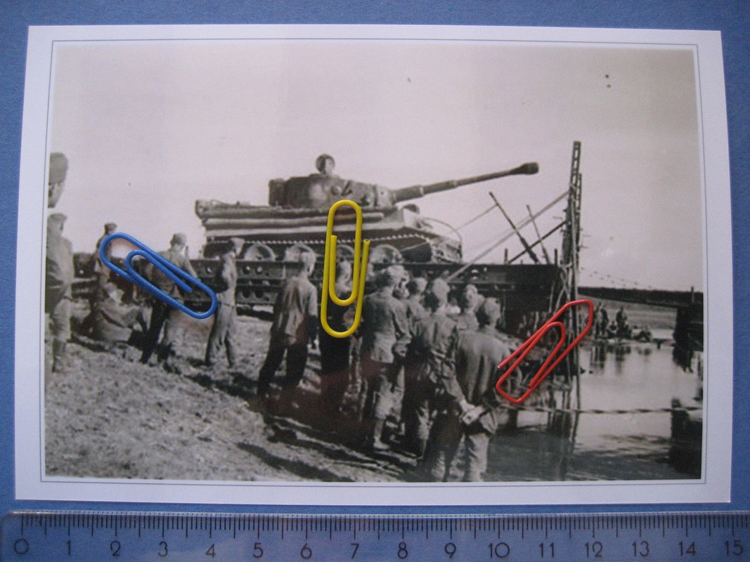 Panzer,Tank, WW2, Tiger am Flußufer, River