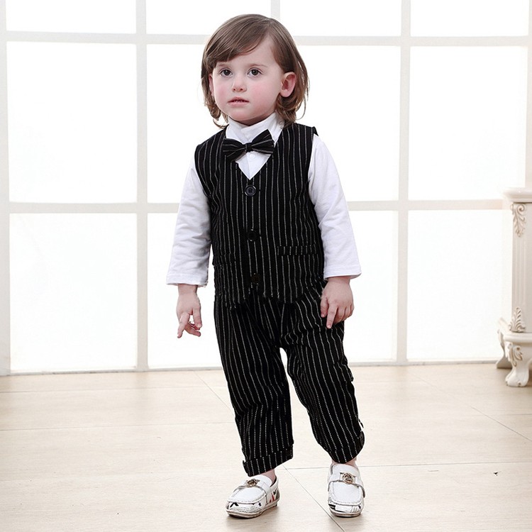 Baby boy black outlet suit