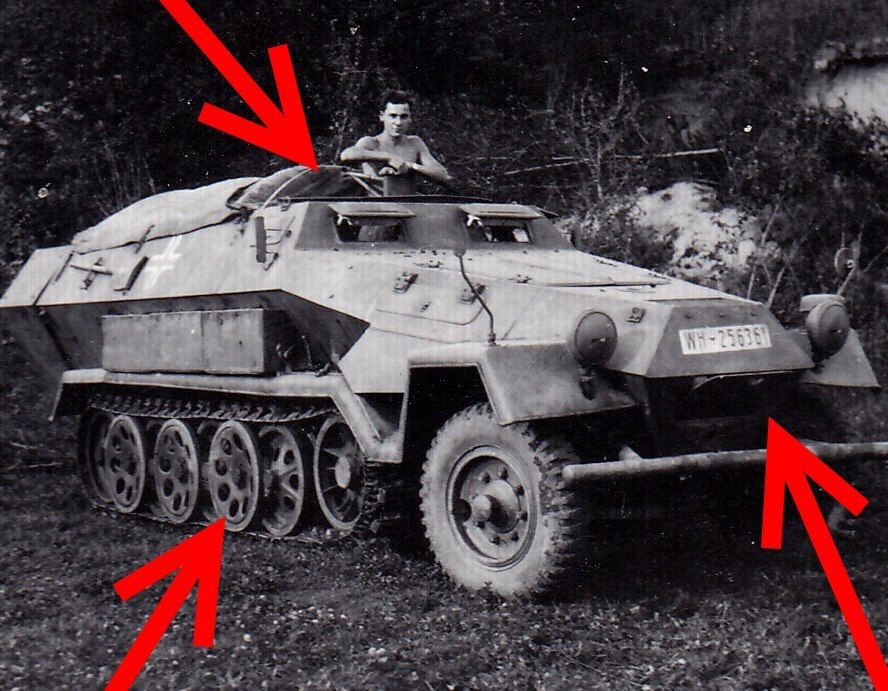 Russland  Wehrmacht  Schützenpanzerwagen