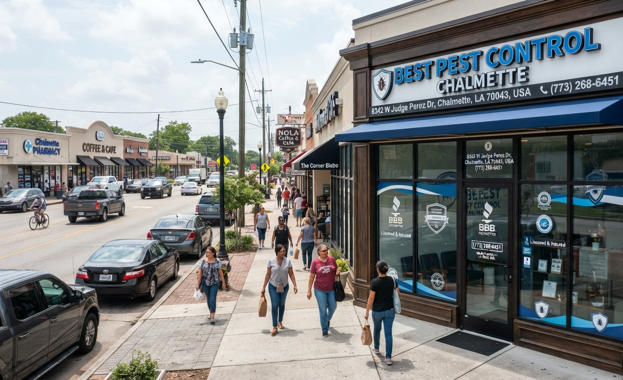 Commercial business pest control service