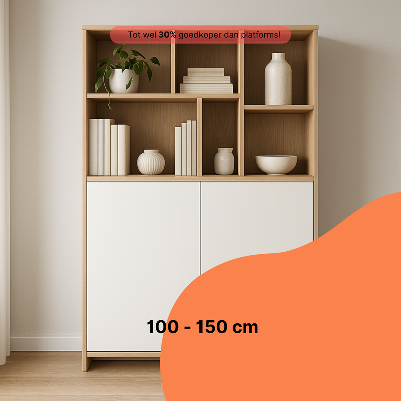 IKEA PAX kast — 1 element, inclusief kastinzet en deuren, professioneel gemonteerd