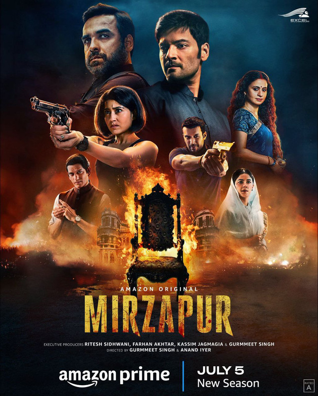 Mirzapur Season 3 (2024) Hindi Completed Web Series HD ESub