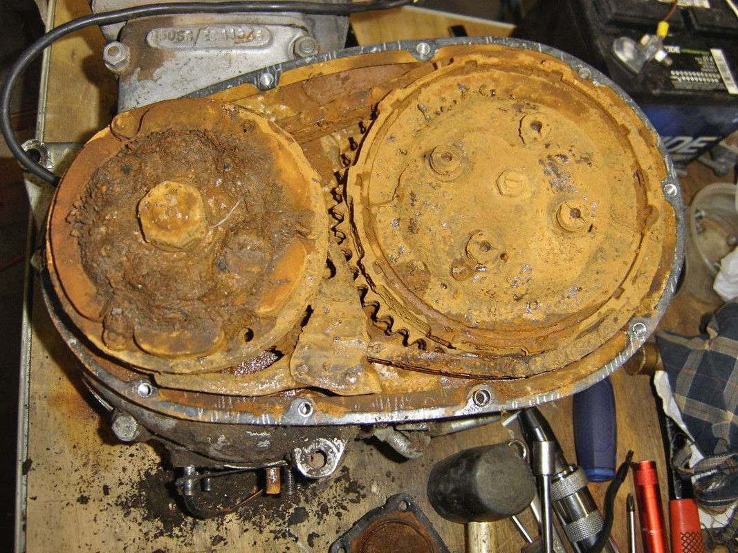 Rust Bucket B50 motor
