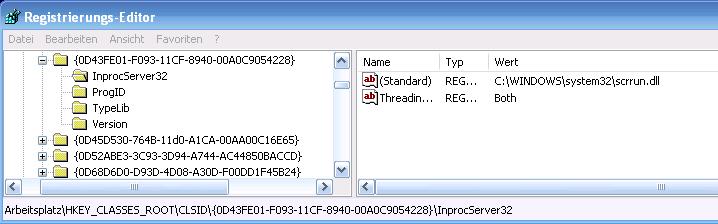 Other Info  at Clsid
