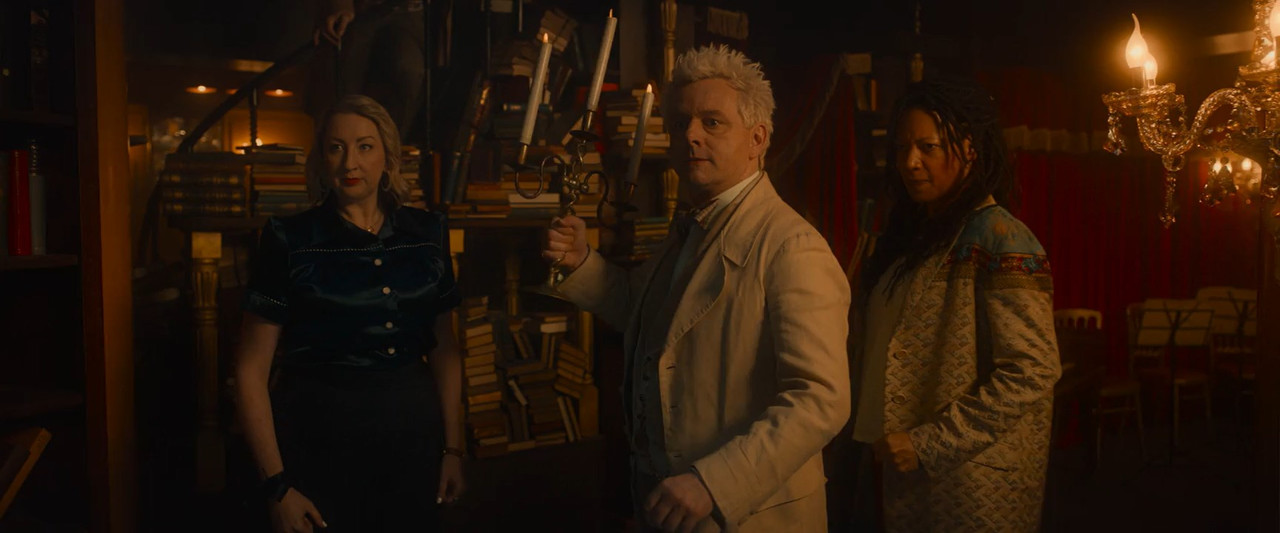 Good Omens (2023) WebRip Season 2 [Hindi + Tamil + Telugu + Malayalam + Kannada + English] 480p 720p ESub Screenshot