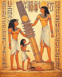 Artistic Depiction of the Djed Pillar