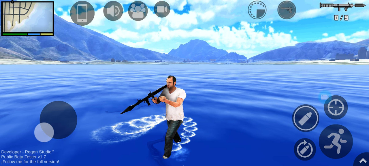 Underwater exploration in mobile version