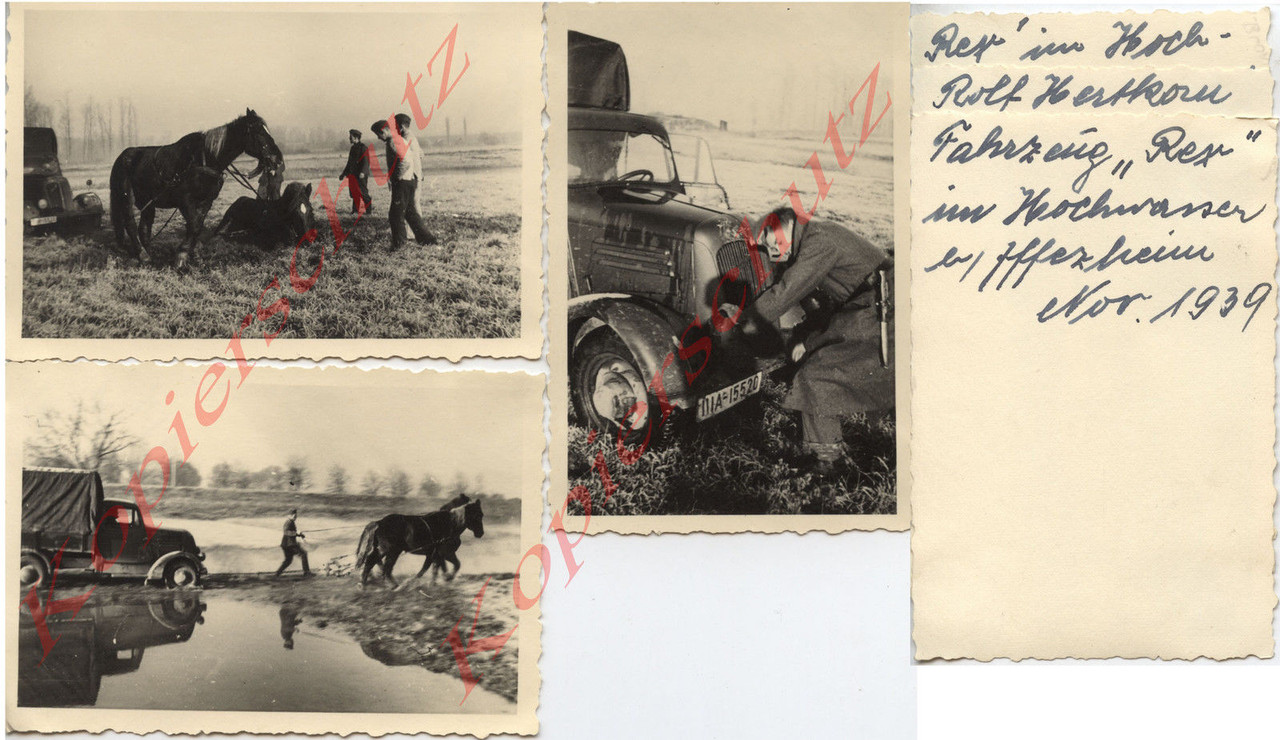 Wehrmacht Iffezheim Auto REX Sankra Phänomen Mor