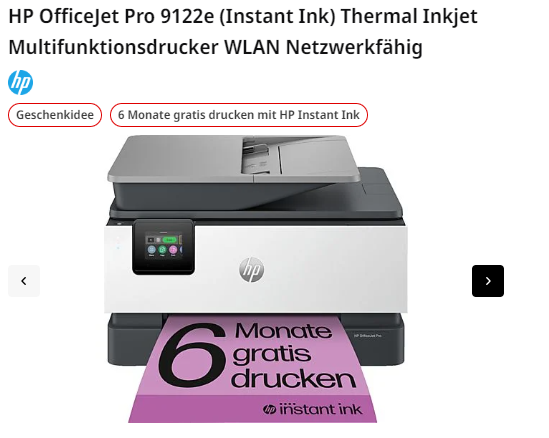 HP OfficeJet Pro 9122e