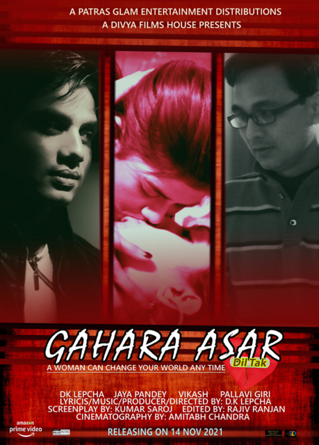 Gahara Asar Dil Tak (2021) New Bollywood Hindi Movie HDRip x264 AAC ESubs 720p & 480p Download