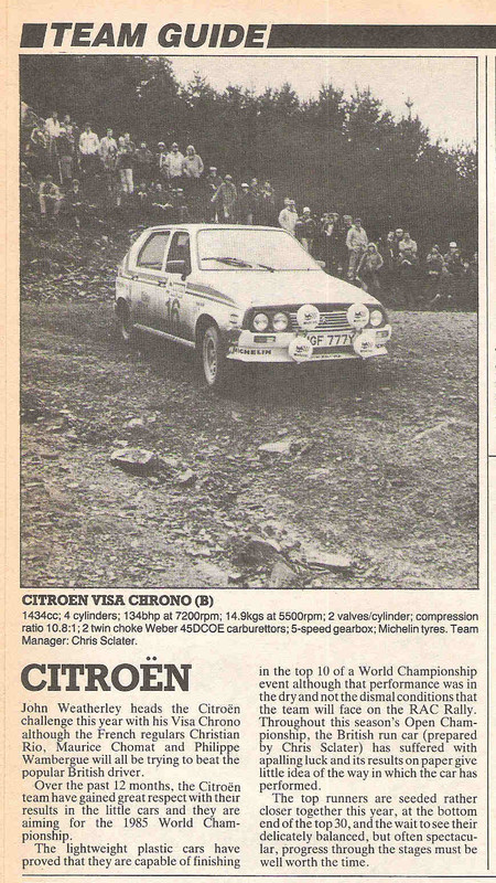 Chrono Evo RAC'83 1