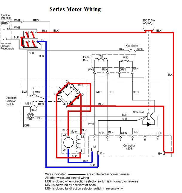 Ezgo txt 36v wiring help