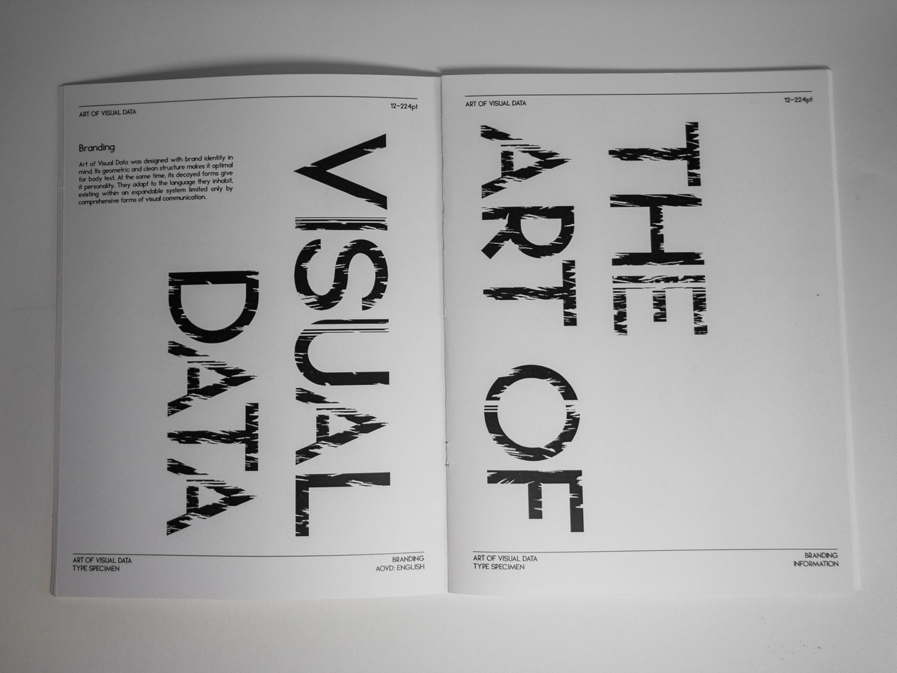 Type Specimen Booklet