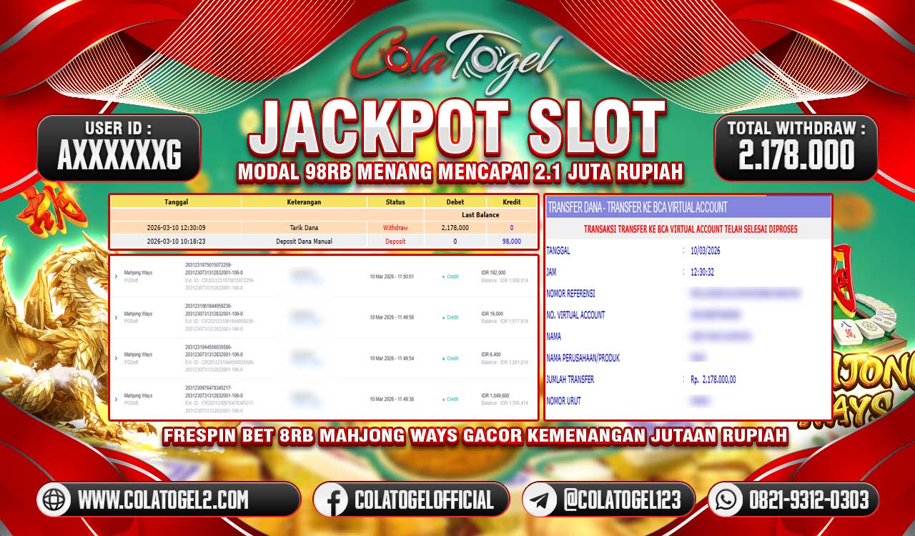 JACKPOT SLOT GACORR!!