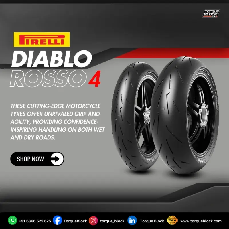 Buy Pirelli Diablo Rosso 4 Corsa 190/55 Zr17 | Torque Block