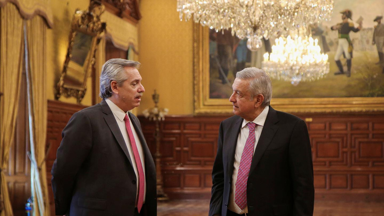 AMLO plantea a Alberto Fernández que debe buscarse la integración de América