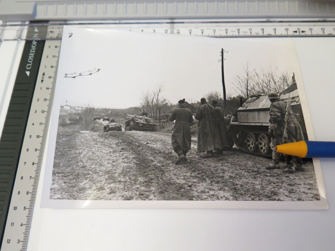 Foto Large Wehrmacht serbien panzer sturmgeschüt
