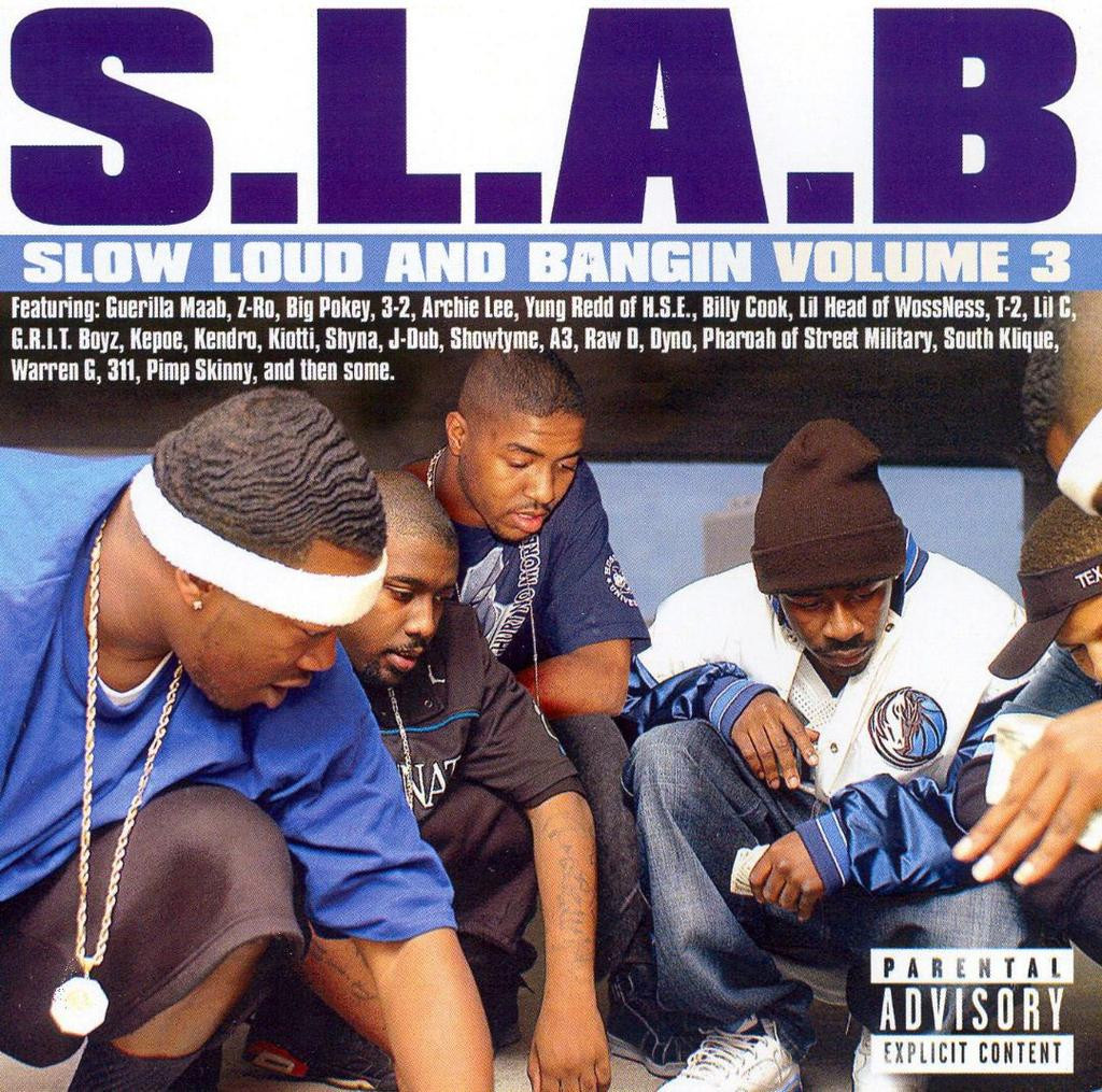 S.L.A.B. - Slow Loud And Bangin Volume 3 cover