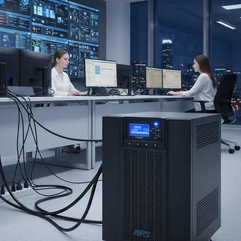 Diagrama da tecnologia On-Line Dupla Conversão da NHS