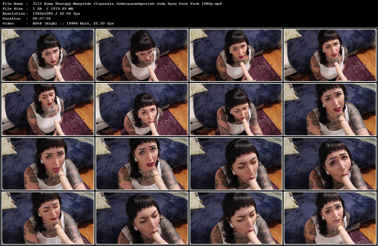 3113 Home Therapy Manyvids Clipssale Juderyansemporium Jude Ryan Face Fuck 1080p mp4