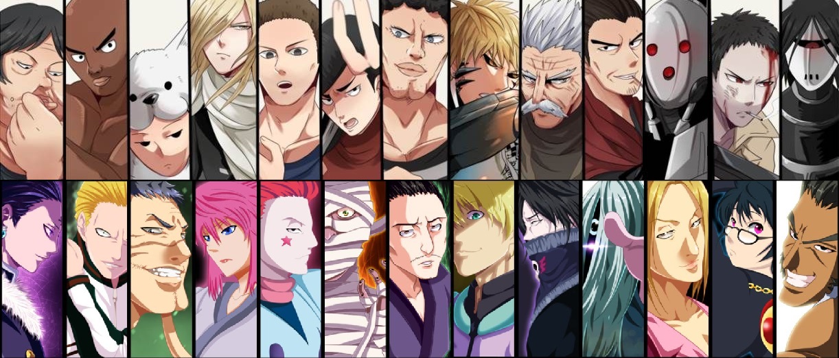 S-Class Heroes (OPM) vs Phantom Troupe (HxH) vs Straw Hat Crew