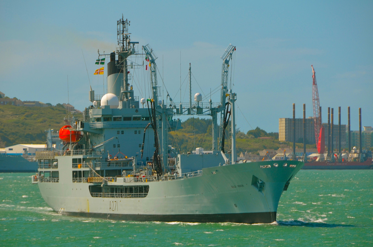 RFA Gold Rover (A.271) в Портленде