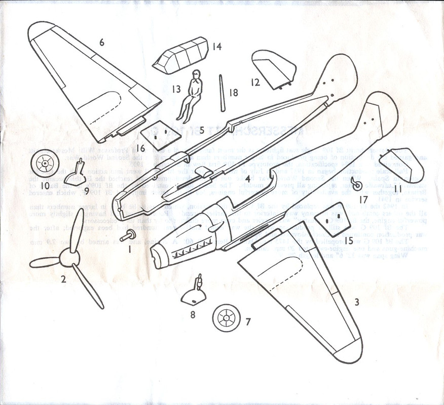 Me 109G Instructions 2