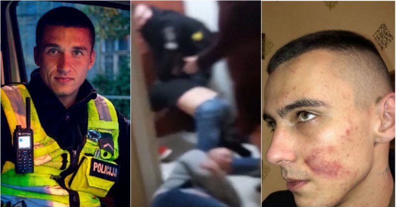 Lithuanian police star patrol sadist killer Vitalijus Vaitkevičius