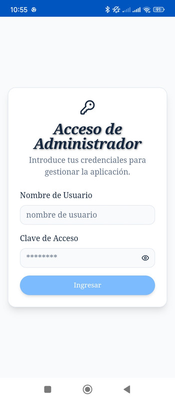 Vistazo de la aplicación 1