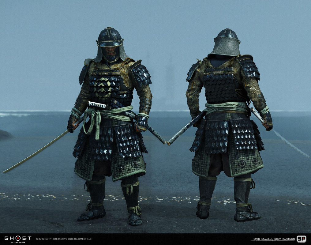 ghost of tsushima armor