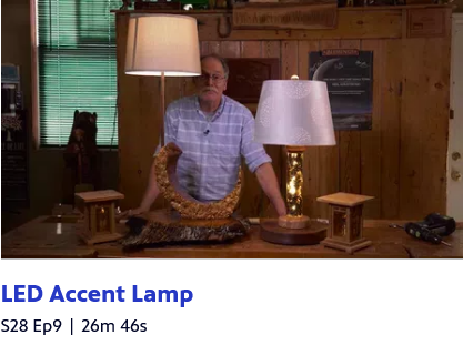  The American Woodshop 28 x 09 - LED Accent Lamp Screenshot-2022-01-02-at-17-11-44-American-Woodshop-Tall-Counter-Stool-Season-28-Episode-8