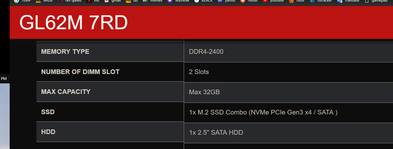 How to expand storage with an SSD, is it possible with my laptop? | MSI  Global English Forum