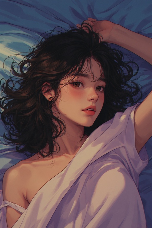 She-is-laying-down-on-a-bed-sp-4