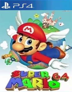 ☕ JUEGO ☕ - SUPER MARIO 64 [PS4][USA][PKG] | PS3-ID